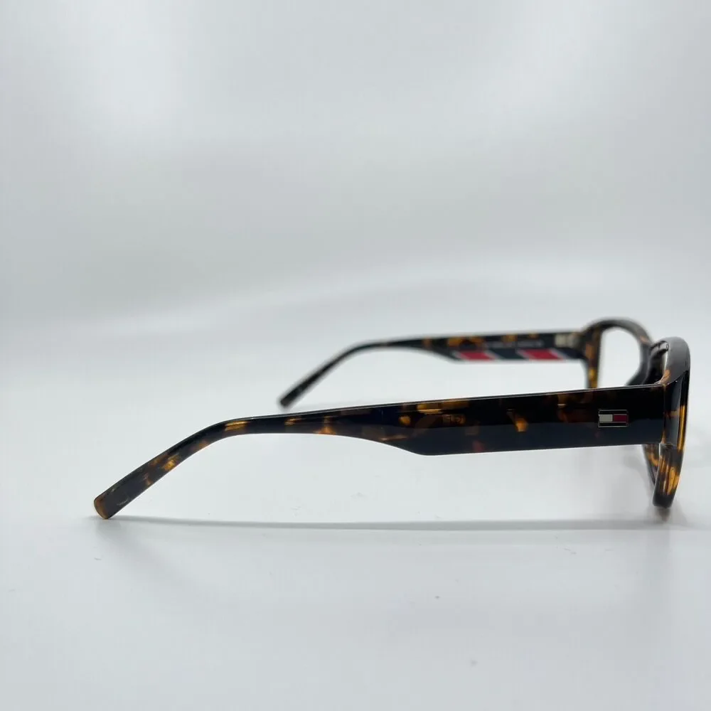 TOMMY HILFIGER TH7240P TO-1 Havana Womens Square Eyeglasses 56-16-130 H6497‎
